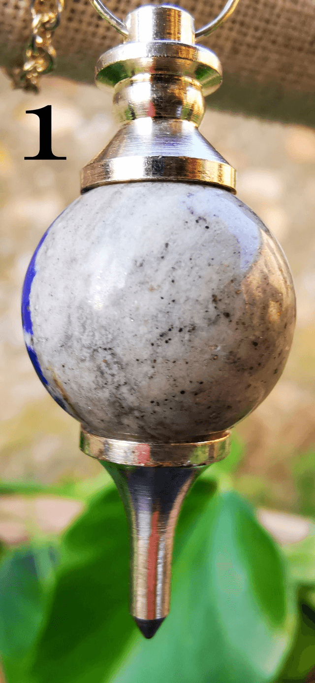 Pendule Lapis lazuli poli