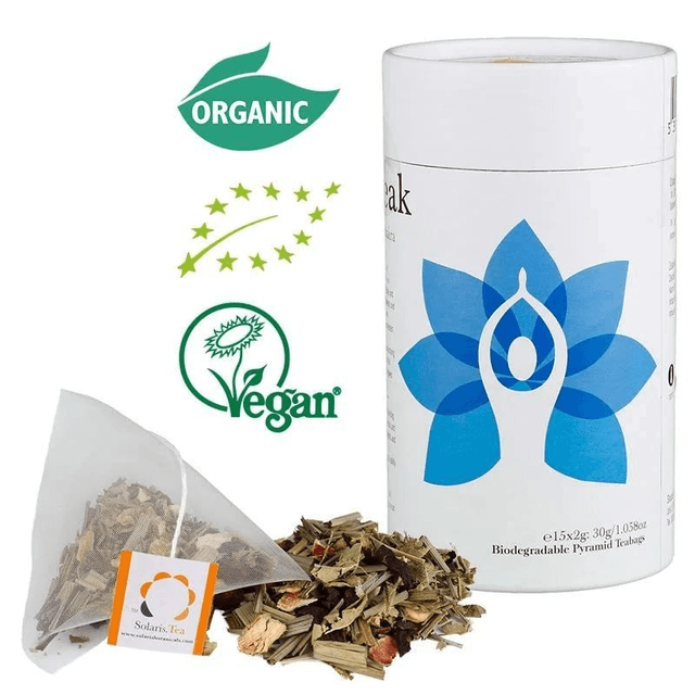 Tisane bio Solaris Chakra de la gorge