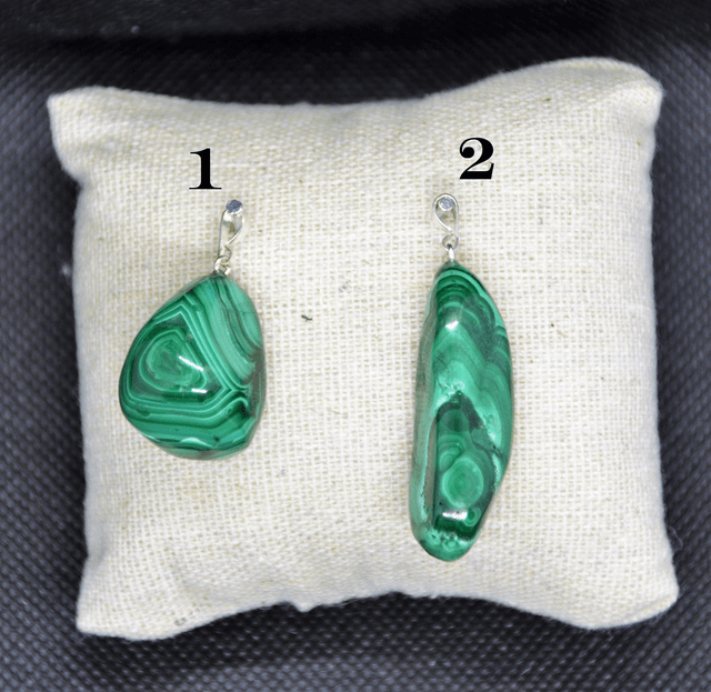 Pendentif Malachite