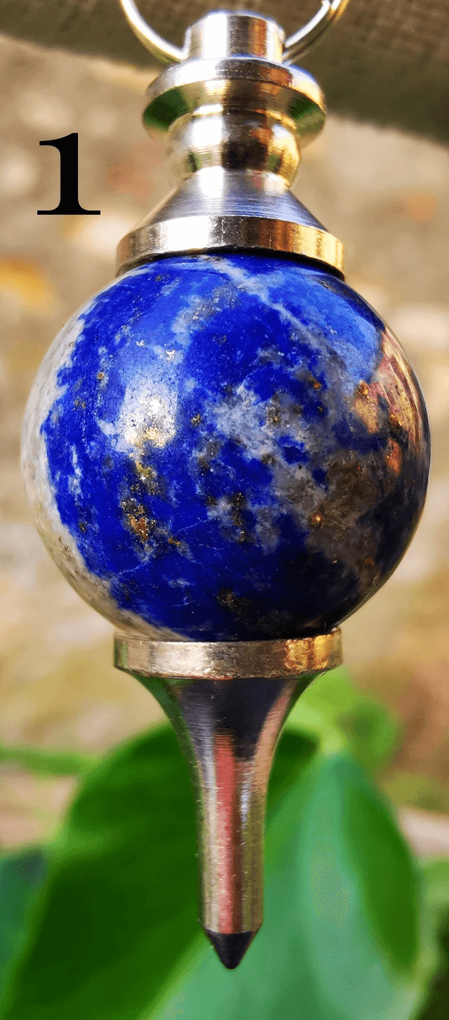 Pendule Lapis lazuli poli