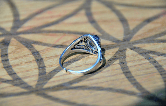 Bague avec cristal de roche 