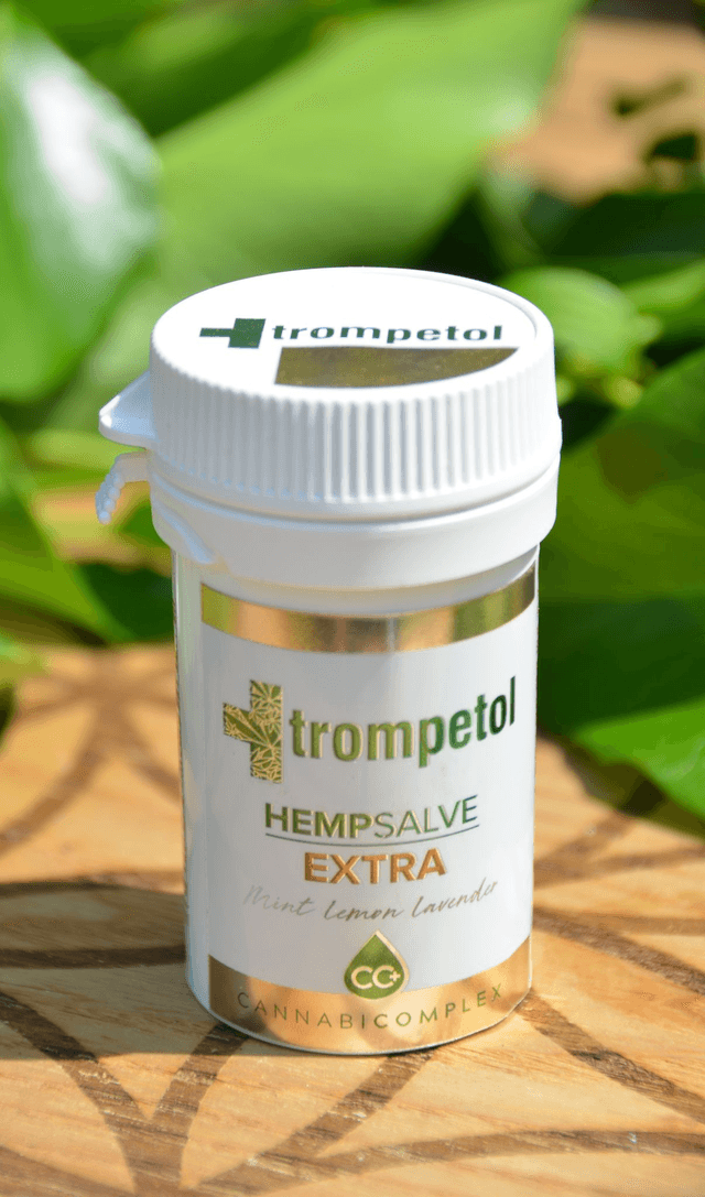 Trompetol HEMPsalve EXTRA &amp; Menthe, citron, lavande
